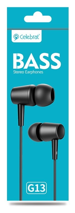CELEBRAT bass stereo με μικρόφωνο μαυρο χρωμα CELEBRAT bass stereo με μικρόφωνο μαυρο χρωμα