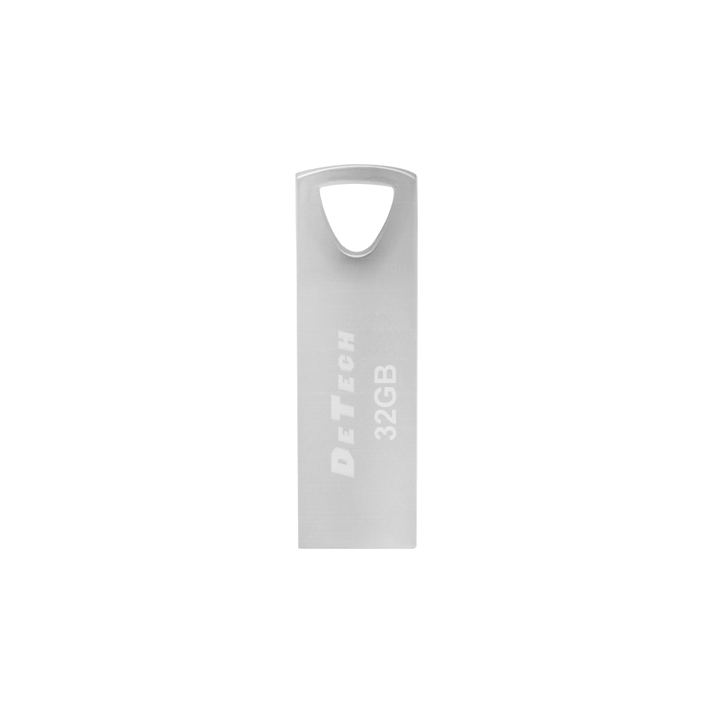 USB DeTech memory, 32GB, USB 3.0, Silver Μνήμη USB DeTech, 32GB, USB 3.0, Ασημένιο