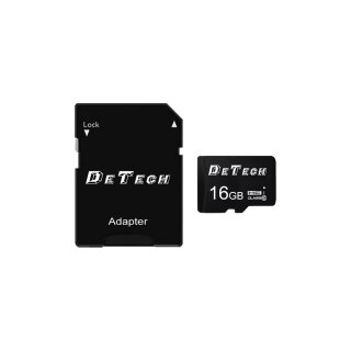 Κάρτα μνήμης DeTech Micro SDHC-I 16GB