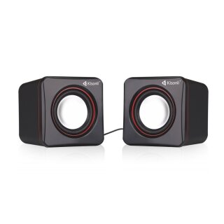 Ηχεία Kisonli V400 2x3W USB Μαύρο