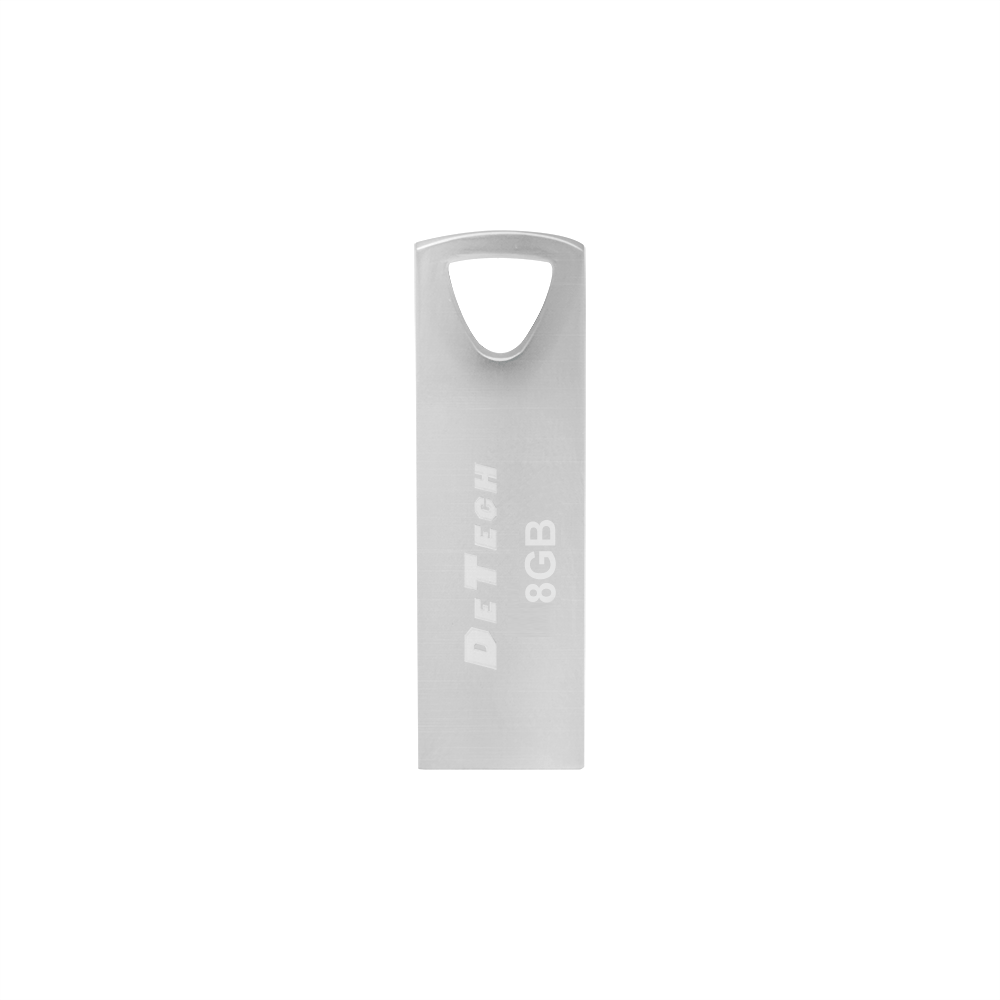 USB DeTech memory, 8GB, USB 3.0, Silver Μνήμη USB DeTech, 8GB, USB 3.0, Ασημένιο