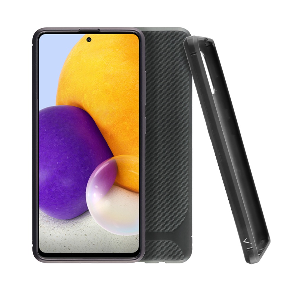 SAMSUNG A72 A725/A726 6.7" CARBON RUGGED CAMERA PROTECTIVE BLACK SAMSUNG A72 A725/A726 6.7" CARBON RUGGED CAMERA PROTECTIVE BLACK