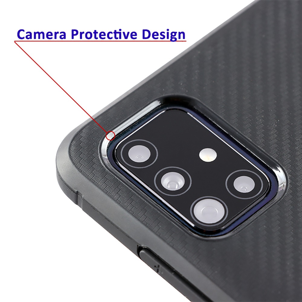 SAMSUNG A72 A725/A726 6.7" CARBON RUGGED CAMERA PROTECTIVE BLACK SAMSUNG A72 A725/A726 6.7" CARBON RUGGED CAMERA PROTECTIVE BLACK