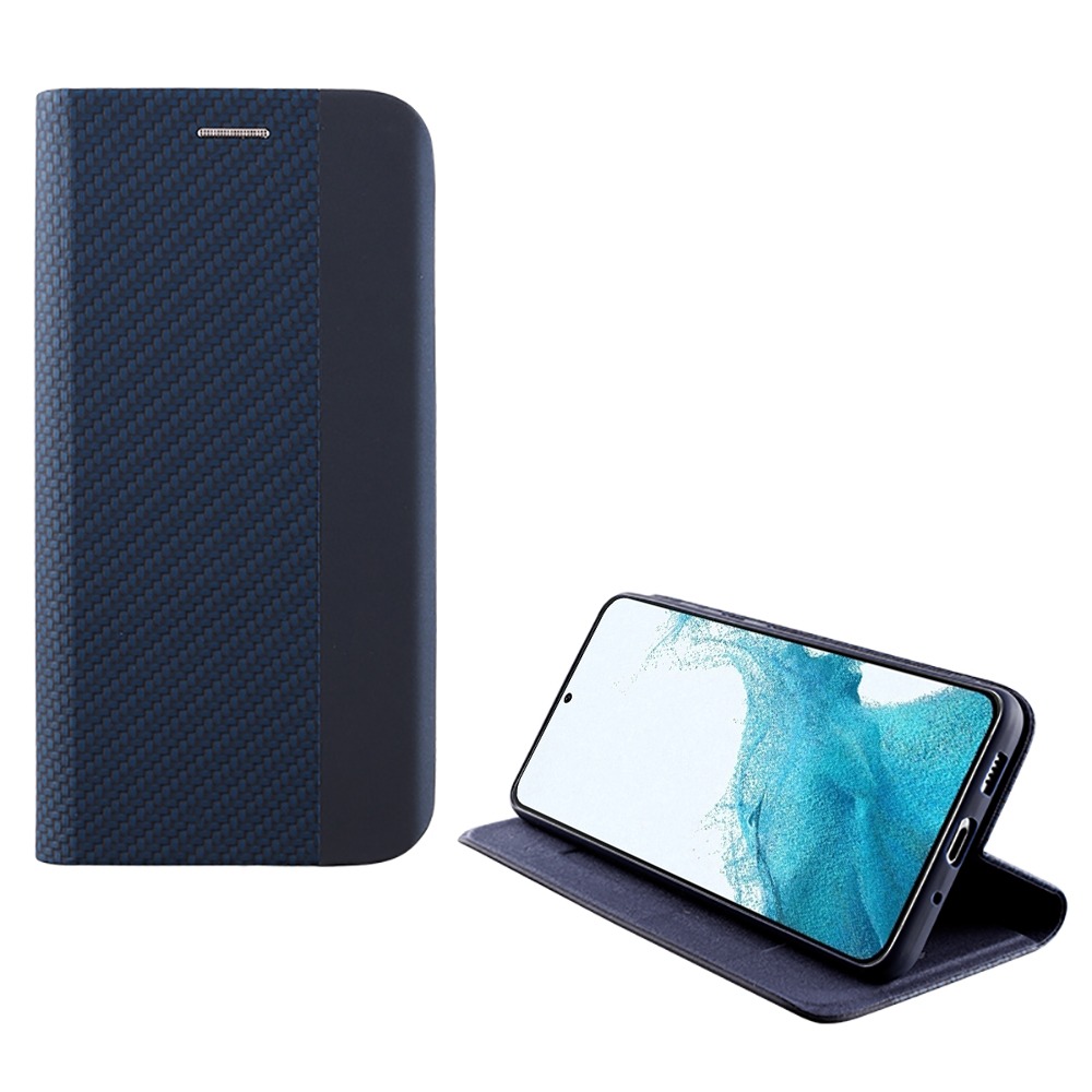SAMSUNG S22 5G S901 6.1" ELITE ANTI-RFID BOOK STAND BLUE SAMSUNG S22 5G S901 6.1" ELITE ANTI-RFID BOOK STAND BLUE