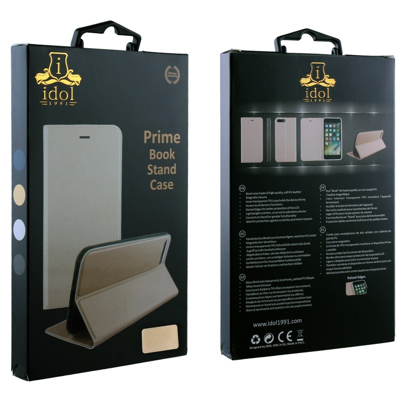 IPHONE SE 2020/IPHONE 8/7 4.7" PRIME MAGNET BOOK STAND ΜΠΛΕ IPHONE SE 2020/IPHONE 8/7 4.7" PRIME MAGNET BOOK STAND ΜΠΛΕ