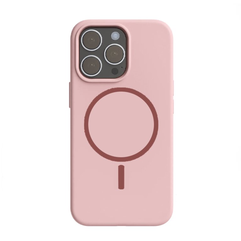 Silicone Thin Mag case for iPhone 15 6,1″ rose Silicone Thin Mag case for iPhone 15 6,1″ rose