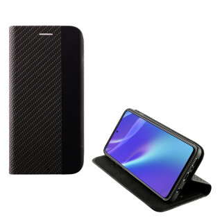 IDOL 1991 ΘΗΚΗ SAMSUNG A71 A715 6.7" ELITE ANTI-RFID BOOK ΜΑΥΡΗ