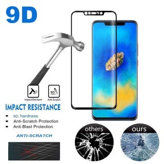 Full Glue Tempered Glass 9D Realme C21Y Μαύρο EU Blister