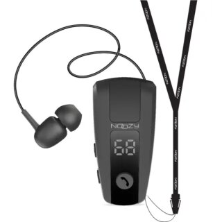 Bluetooth Hands Free Noozy Roller BH69 V.5.2 με LED Οθόνη Δόνηση και Strap Λαιμού Multi Pairing Μαύρο Bluetooth Hands Free Noozy Roller BH69 V.5.2 με LED Οθόνη Δόνηση και Strap Λαιμού Multi Pairing Μαύρο