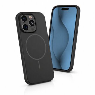 Silicone Thin Mag case for iPhone 17 Pro 6,3″ black
